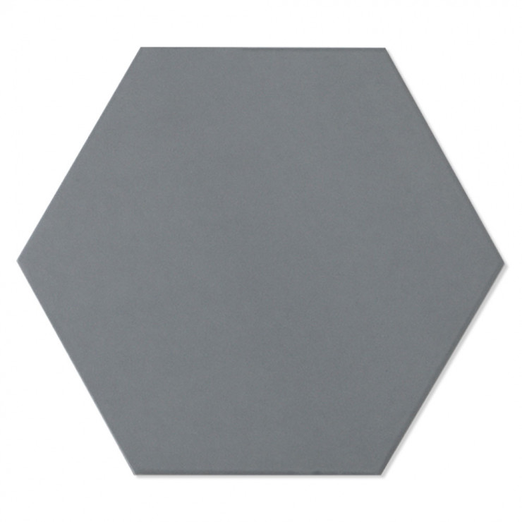 Hexagon Klinker Diorga Mörkgrå Matt 20x23 cm-0